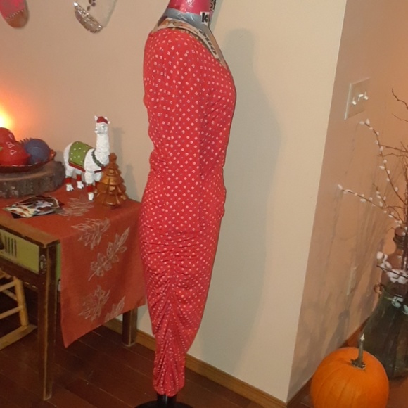 Anthropologie Medea ruched column dress - Picture 6 of 8